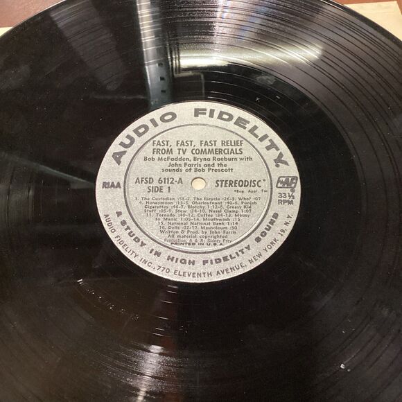 Allan Sherman - My Son The Nut , Fast Relief From TV Commercials & Sydney Omar - Picture 11 of 16